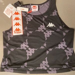 kappa crop tank size XL